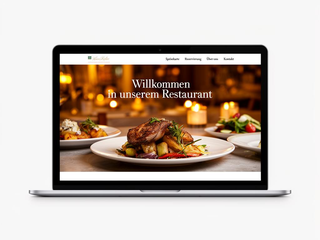 Webdesign Beispiel – Gastronomie